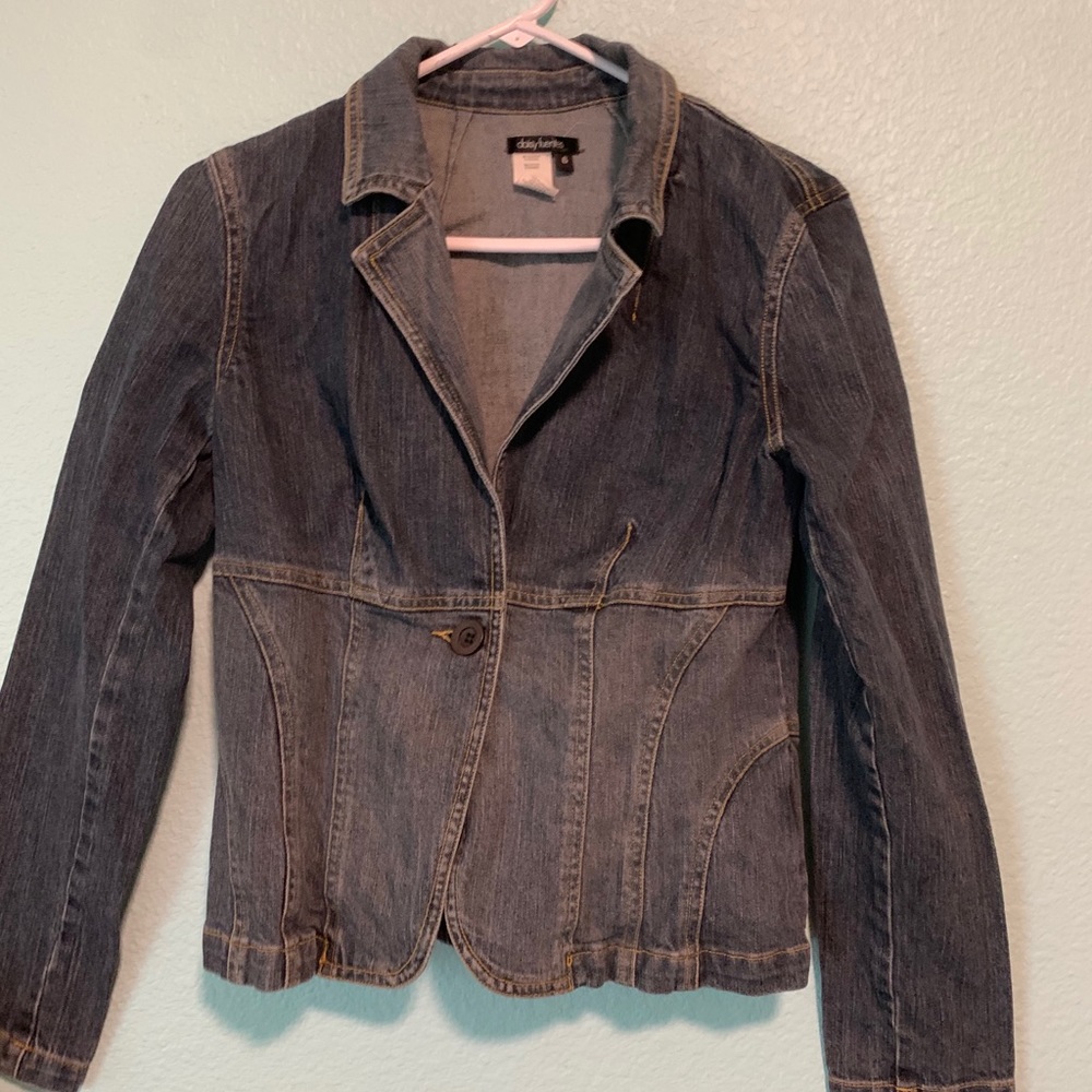 Denim blazer